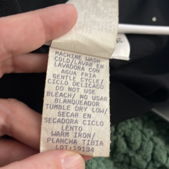 Danny & Nicole 1 button closure black cape, size 12 - Picture 11 of 11